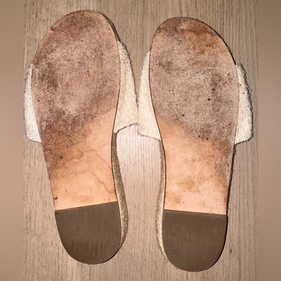Chanel espadrille slides 39 tweed grosgrain mule - Picture 4 of 9